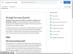 Sites similar to surveys.google.com