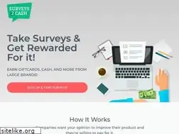Sites similar to surveys2cash.com