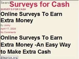 Sites similar to surveysforcashonly.net