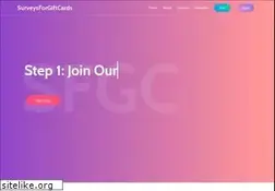 Sites similar to surveysforgiftcards.com