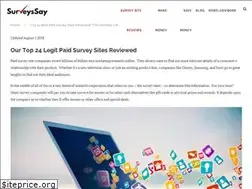 Sites similar to surveyssay.com