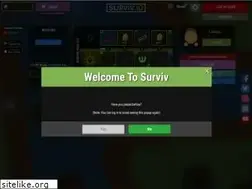 Sites similar to surviv2.io
