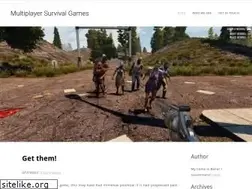 Sites similar to survival-multiplayer-games.weebly.com
