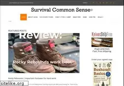 Sites similar to survivalcommonsense.com