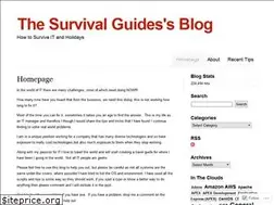 Sites similar to survivalguides.wordpress.com