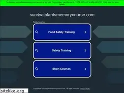 Sites similar to survivalplantsmemorycourse.com