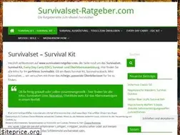 Sites similar to survivalset-ratgeber.com