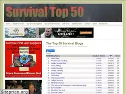 Sites similar to survivaltop50.com