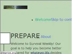 Sites similar to survivalweekly.com
