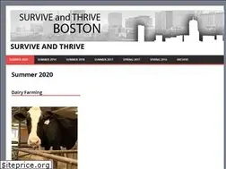 Sites similar to surviveandthriveboston.com