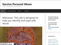 Sites similar to survivepersonalabuse.org