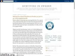 Sites similar to survivinglifeinsweden.blogspot.com