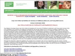 Sites similar to survivorshipguidelines.org