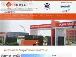 Sites similar to suryagroup.edu.in