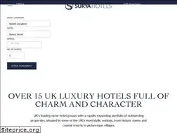 Sites similar to suryahotels.co.uk