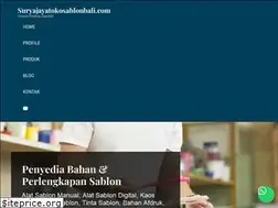 Sites similar to suryajayatokosablonbali.com