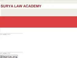 Sites similar to suryalawacademy.co.in