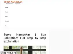Sites similar to suryanamaskar.org