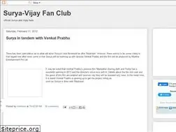 Sites similar to suryavijayfanclub.blogspot.com