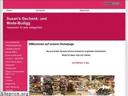 Sites similar to susan-gschenkbudigg.ch