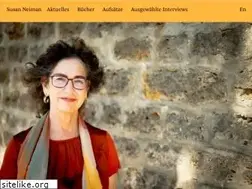 Sites similar to susan-neiman.de
