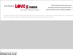 Sites similar to susanalovescanada.com