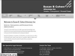 Sites similar to susancohen.co.za