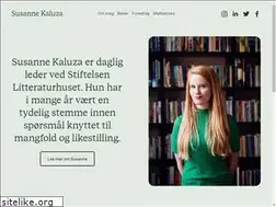 Sites similar to susannekaluza.com