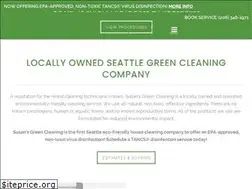 Sites similar to susansgreencleaning.com