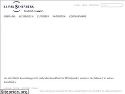 Sites similar to susenbergklinik.ch