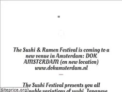 Sites similar to sushi-festival.com