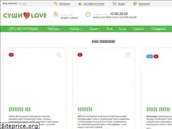 Sites similar to sushi-love.ru
