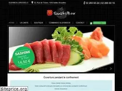 Sites similar to sushibox.be