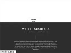 Sites similar to sushibox.co.za