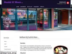 Sites similar to sushienmeer.nl