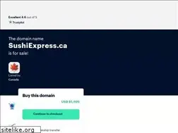 Sites similar to sushiexpress.ca