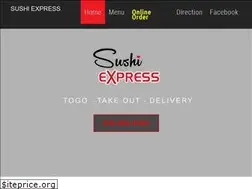 Sites similar to sushiexpressnj.com