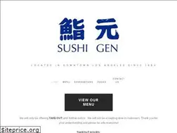 Sites similar to sushigen-dtla.com