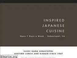 Sites similar to sushihanasebastopol.com