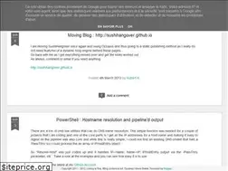 Sites similar to sushihangover.blogspot.com