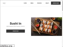 Sites similar to sushiinsf.com