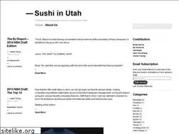 Sites similar to sushiinutah.wordpress.com
