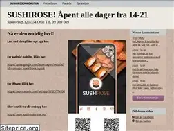 Sites similar to sushimajorstua.com