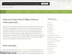 Sites similar to sushirecepten.info