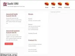Sites similar to sushiuni.com