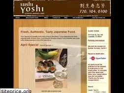 Sites similar to sushiyoshiboulder.com