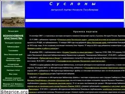Sites similar to suslony.ru