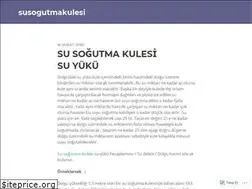 Sites similar to susogutmakulesi.wordpress.com