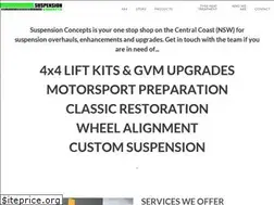 Sites similar to suspensionconcepts.com.au