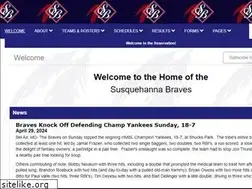 Sites similar to susquehannabraves.com